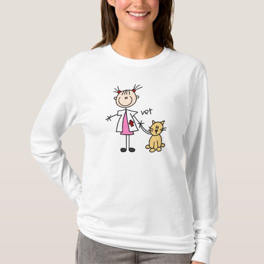 Veterinaire maatstaf t-shirt (Voorkant)