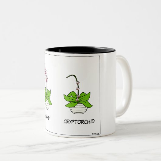 Veterinaire Orchidee Mok (Voorkant rechts)