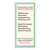 Veterinaire Rack Kaart - (Achterkant)