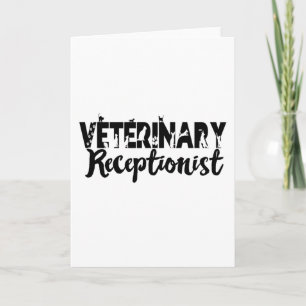 Veterinaire receptionist kaart