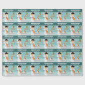 Veterinaire School Afstuderen Vet Felicitaties DVM Cadeaupapier (Vlak)