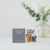 Veterinaire Sjabloon Dierenziekenhuis Afsprakenkaartje (Staand voorkant)