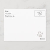 Veterinaire sympathieke kaart Pup en Kitten (Achterkant)