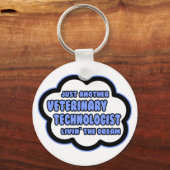 Veterinaire technicus ... De droom van Livin Sleutelhanger (Voorkant)