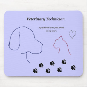 Veterinaire technicus - Schilder afdrukken op mijn Muismat