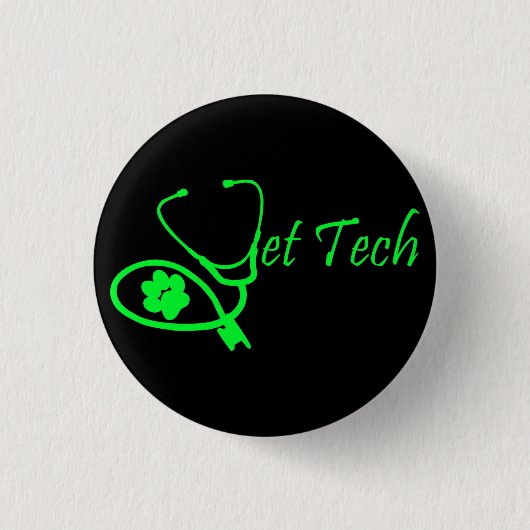 VETERINAIRE TECHNISCHE BUTTON VOOR VET-TECH (Voorkant)