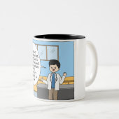 Veterinaire Tick Joke Mok (Voorkant rechts)