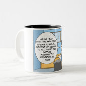 Veterinaire Tick Joke Mok (Voorkant links)