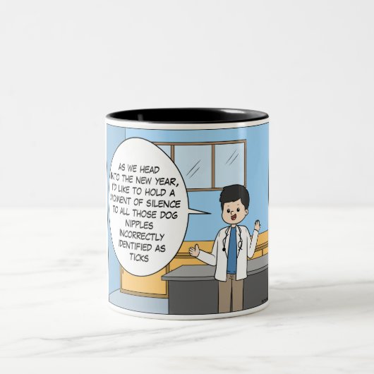 Veterinaire Tick Joke Mok (Center)