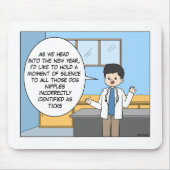 Veterinaire Tick Joke Muismat (Voorkant)