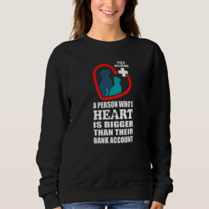 Veterinaire verpleegsters Pet Animal Big Heart Vet Trui