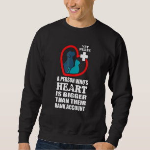 Veterinaire verpleegsters Pet Animal Big Heart Vet Trui