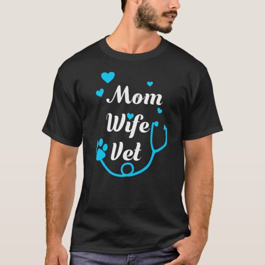 Veterinaire Vet Student T-shirt (Voorkant)