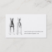 Veterinaire Visitekaartjes (Achterkant)