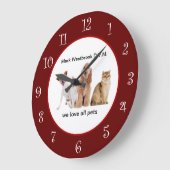 Veterinaire wachtruimsklokken grote klok (Hoek)