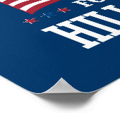 VETERINAIRS VOOR HILLARY POSTER (Hoek)