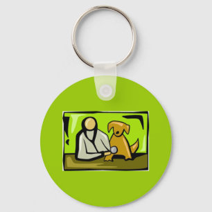 VETERINARIAANSE DIEREN IN DE VET700 VET PASSEN MED SLEUTELHANGER