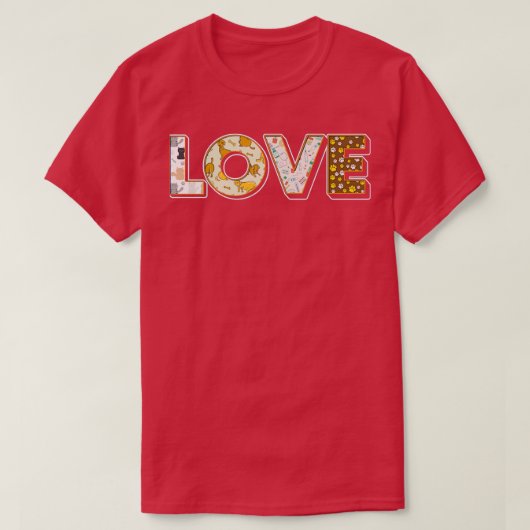 Veterinarian Animal Love Vet Tech T-shirt (Design voorkant)