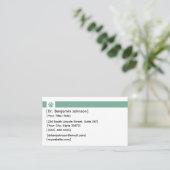 Veterinarian Appointment Card | Photo Template Visitekaartje (Staand voorkant)