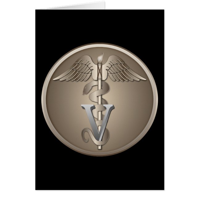 Veterinarian Caduceus (Voorkant)