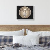 Veterinarian Caduceus Canvas Afdruk (Insitu (Slaapkamer))