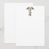 Veterinarian Caduceus Kaart (Voorkant / Achterkant)
