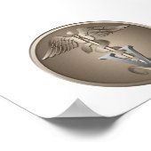 Veterinarian Caduceus Poster (Hoek)