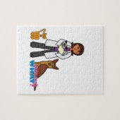 Veterinarian Girl - Dark Legpuzzel (Horizontaal)