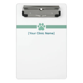 Veterinarian Mini Clipboard | Custom Staff Logo Mini Klembord