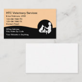 Veterinarian Pet Doctor Business Cards Visitekaartje (Voorkant / Achterkant)