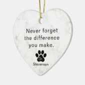 Veterinarian School Grad Vet Med Appreciation Keramisch Ornament (Links)