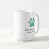 Veterinarian Staff Mug | Clinic Name Logo Template Koffiemok (Voorkant rechts)