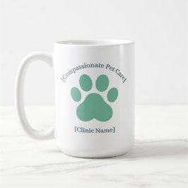 Veterinarian Staff Mug | Clinic Name Logo Template Koffiemok