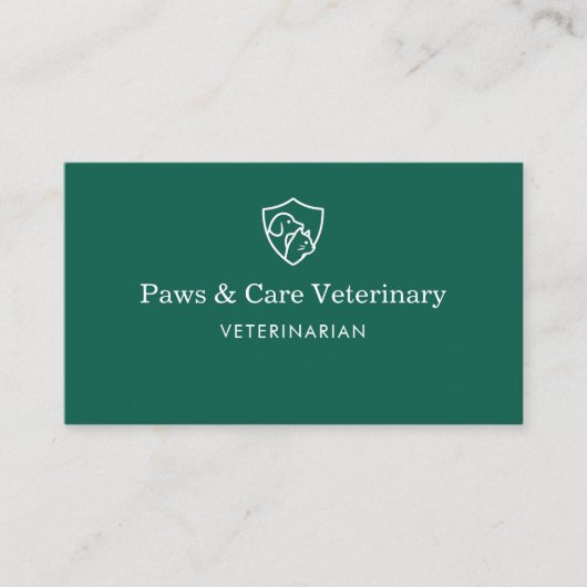 Veterinarian Visitekaartje (Voorkant)