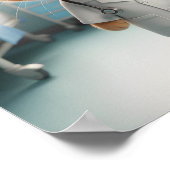 Veterinarian Wall Art for Cat Lovers & Animal  Poster (Hoek)