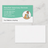 Veterinary Animal Hospital Services Visitekaartje (Voorkant / Achterkant)