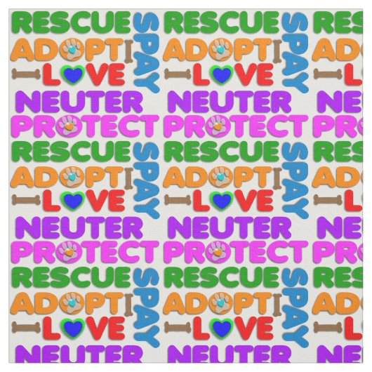 Veterinary Animal Rescue Stof (Swatch)