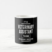 Veterinary Assistant Job Title Cadeau Koffiemok (Center)