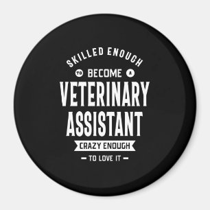 Veterinary Assistant Job Title Cadeau Magneet