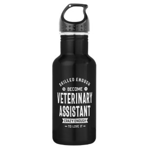 Veterinary Assistant Job Title Cadeau Waterfles