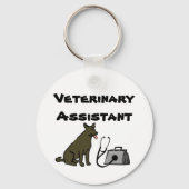 Veterinary Assistant Sleutelhanger (Voorkant)