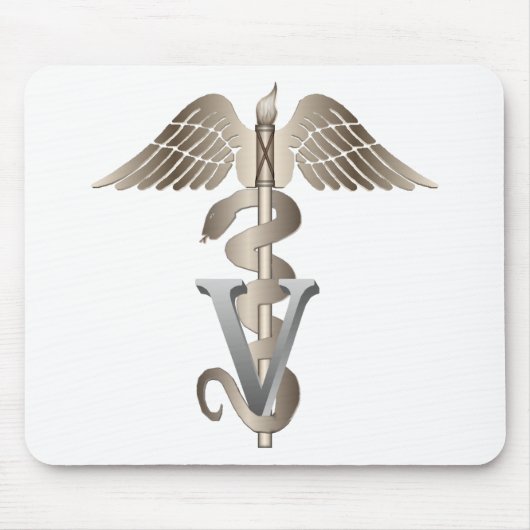 Veterinary Caduceus Muismat (Voorkant)
