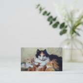 Veterinary Clinic Cat boarding - Two Sided Visitekaartje (Staand voorkant)