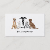 Veterinary Clinic Visitekaartje (Voorkant)