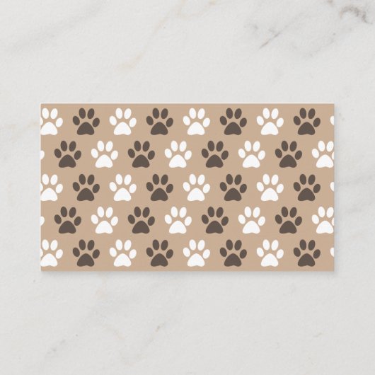 Veterinary Clinic Visitekaartje (Achterkant)