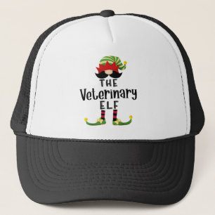 Veterinary Elf Group Kerstmis Funny Pajama Trucker Pet