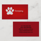 Veterinary First Aid Dierenarts Private Clinic Visitekaartje (Voorkant / Achterkant)