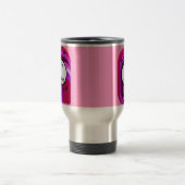 Veterinary Funny Travel Mug "Coffee and Dog Hair" Reisbeker (Center)