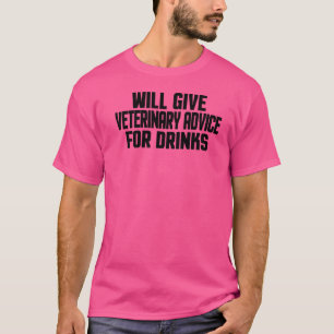 Veterinary Med zal advies uitbrengen aan de dieren T-shirt