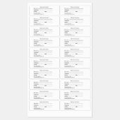 Veterinary Medication Label – Medium & Waterproof (Vel)